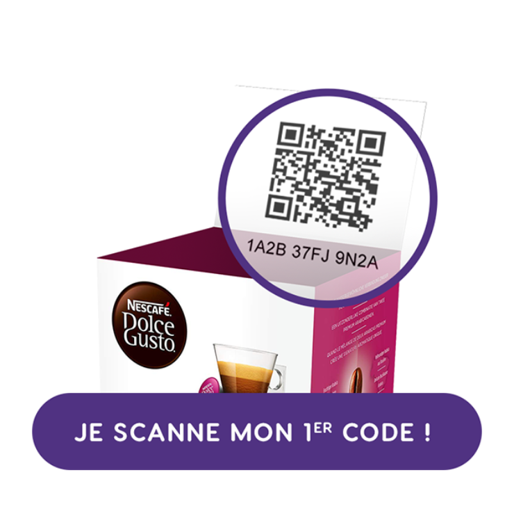 JE SCANNE MON 1ER CODE